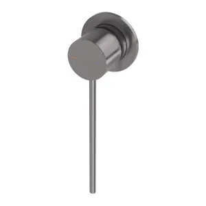 Phoenix Vivid Slimline SwitchMix Shower/Wall Mixer 60mm Backplate and Extended Lever Brushed Carbon by PHOENIX, a Bathroom Taps & Mixers for sale on Style Sourcebook