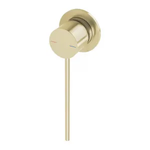 Phoenix Vivid Slimline SwitchMix Shower/Wall Mixer 60mm Backplate and Extended Lever Brushed Gold by PHOENIX, a Bathroom Taps & Mixers for sale on Style Sourcebook