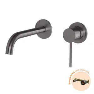 Phoenix Vivid Slimline SwitchMix Wall Basin/Bath Mixer Set 60mm Backplates (Fit-Off Kit Only), Brushed Carbon by PHOENIX, a Bathroom Taps & Mixers for sale on Style Sourcebook