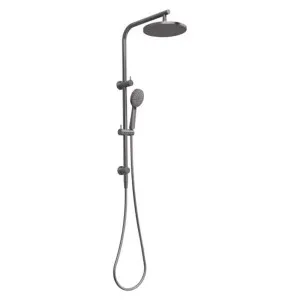 Phoenix Vivid Slimline Twin Shower Brushed Carbon by PHOENIX, a Shower Heads & Mixers for sale on Style Sourcebook
