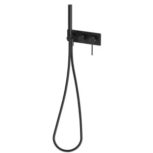 Phoenix Vivid Slimline Wall Shower System Matte Black by PHOENIX, a Shower Heads & Mixers for sale on Style Sourcebook