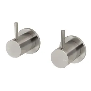 Phoenix Vivid Slimline Wall Top Assemblies Brushed Nickel by PHOENIX, a Bathroom Taps & Mixers for sale on Style Sourcebook