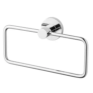 Phoenix Radii Hand Towel Holder Round Plate Chrome by PHOENIX, a Bathroom Fixtures for sale on Style Sourcebook