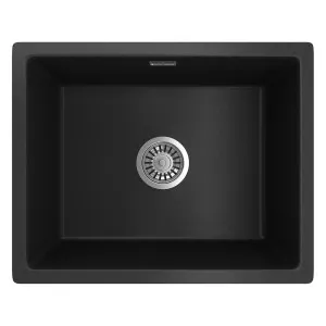 Seima Oros 550 Sink Abovemount/Undermount No Taphole Black by Seima, a Kitchen Sinks for sale on Style Sourcebook