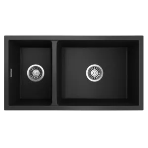Seima Oros 822 Sink Abovemount/Undermount Black by Seima, a Kitchen Sinks for sale on Style Sourcebook