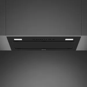 Smeg Universale Integrated Rangehood 60cm Matte Black by Smeg, a Rangehoods for sale on Style Sourcebook