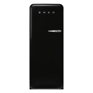 Smeg FAB28 50's Style 270L Retro Refrigerator Left Hand Hinge Black by Smeg, a Refrigerators, Freezers for sale on Style Sourcebook