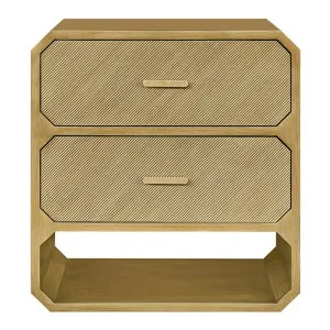 Anderson 2 Drawer Chest - Antique Gold by CAFE Lighting & Living, a Dressers & Chests of Drawers for sale on Style Sourcebook