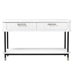 Sophia Console Table - White by CAFE Lighting & Living, a Console Table for sale on Style Sourcebook