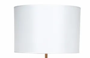 Abbey Table Drum Shade - White by CAFE Lighting & Living, a Lamp Shades for sale on Style Sourcebook