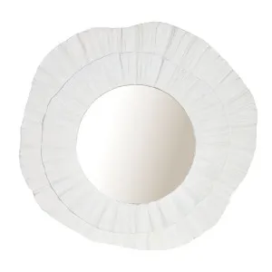 Corfu Wall Mirror - White by CAFE Lighting & Living, a Mirrors for sale on Style Sourcebook
