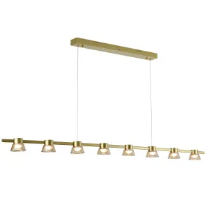Vencha Rocket Contemporary 1800mm Tricolour LED Bar Pendant Gold by Vencha, a Pendant Lighting for sale on Style Sourcebook