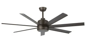Eglo Tourbillion Pro 60" DC Smart Ceiling Fan with Remote - Oil Rubbed Bronze by Eglo, a Ceiling Fans for sale on Style Sourcebook