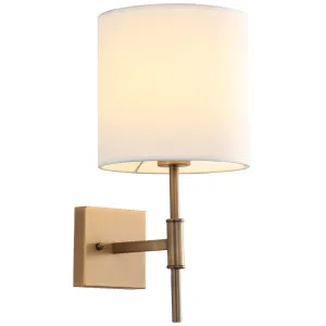 Oriel Lighting Bella Classic Minimalist Indoor Wall Light Bronze by Oriel Lighting, a Wall Lighting for sale on Style Sourcebook