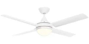 Brilliant Cairns 52? AC Ceiling Fan with B22 Light Fitting and Wall Controller White by Brilliant, a Ceiling Fans for sale on Style Sourcebook