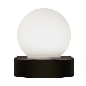 Lighting Republic Orb Ledge Wall Light with Opal Glass Shade Small by Lighting Republic, a Wall Lighting for sale on Style Sourcebook