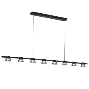 Vencha Rocket Contemporary 1800mm Tricolour LED Bar Pendant Black by Vencha, a Pendant Lighting for sale on Style Sourcebook