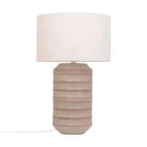 Romi Table Lamp White by James Lane, a Lighting for sale on Style Sourcebook