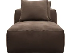 Riley Muse Chocolate Module Chaise by James Lane, a Sofas for sale on Style Sourcebook