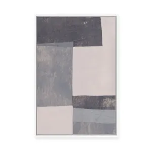 Gray Blocks No.1 | Framed Canvas by Alisa Galitsyna, a Painted Canvases for sale on Style Sourcebook