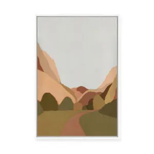 Morning Walk | Framed Canvas by Alisa Galitsyna, a Painted Canvases for sale on Style Sourcebook