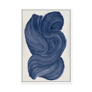 Indigo Pigment II | Framed Canvas by ARTHOUSEco, a Painted Canvases for sale on Style Sourcebook