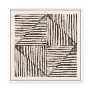Alternating Lines II | Framed Canvas by ARTHOUSEco, a Painted Canvases for sale on Style Sourcebook