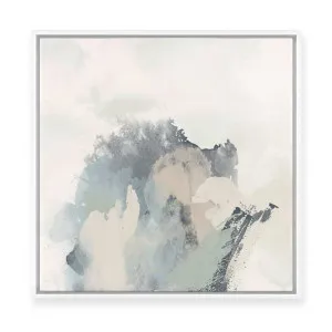 Muted Brushstrokes in Blue II | Framed Canvas by ARTHOUSEco, a Painted Canvases for sale on Style Sourcebook