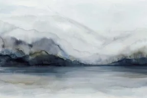 Misty Mountains Over Calm Water by ARTHOUSEco, a Prints for sale on Style Sourcebook
