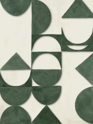 Sage Geometric Soft Balance by ARTHOUSEco, a Prints for sale on Style Sourcebook