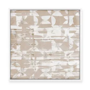 Fragmented Shapes | Framed Canvas by ARTHOUSEco, a Painted Canvases for sale on Style Sourcebook