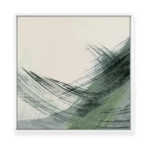 Verdant Sweep | Framed Canvas by ARTHOUSEco, a Painted Canvases for sale on Style Sourcebook