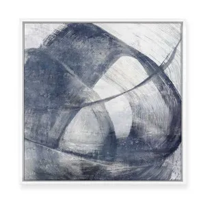 Azure Abyss | Framed Canvas by ARTHOUSEco, a Painted Canvases for sale on Style Sourcebook