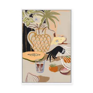 Fruitful Spread | Framed Canvas by ARTHOUSEco, a Painted Canvases for sale on Style Sourcebook