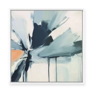 Depth of Blue Thoughts II | Framed Canvas by ARTHOUSEco, a Painted Canvases for sale on Style Sourcebook