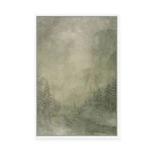 Misty Yonder I | Framed Canvas by ARTHOUSEco, a Painted Canvases for sale on Style Sourcebook