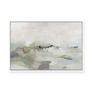 White Valley | Framed Canvas by ARTHOUSEco, a Painted Canvases for sale on Style Sourcebook