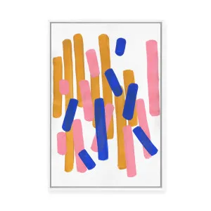 Pastel Play II | Framed Canvas by ARTHOUSEco, a Painted Canvases for sale on Style Sourcebook