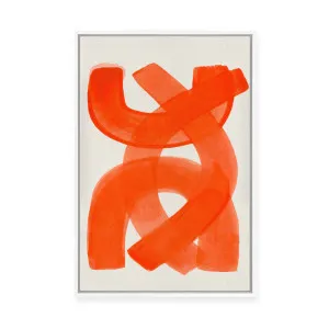 Vermilion I | Framed Canvas by ARTHOUSEco, a Painted Canvases for sale on Style Sourcebook