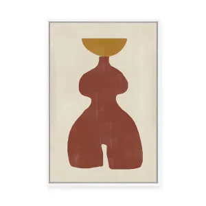 Vase No.6 | Framed Canvas by ARTHOUSEco, a Painted Canvases for sale on Style Sourcebook