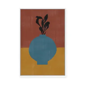 Vase No.4 | Framed Canvas by ARTHOUSEco, a Painted Canvases for sale on Style Sourcebook