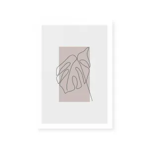 Minimalist Botanicals III | Taupe by ARTHOUSEco, a Prints for sale on Style Sourcebook