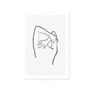 Body Lines II | Taupe by ARTHOUSEco, a Prints for sale on Style Sourcebook