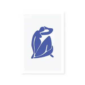 Love Letter to Matisse no.8 | Blue by ARTHOUSEco, a Prints for sale on Style Sourcebook