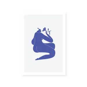 Love Letter to Matisse no.2 | Blue by ARTHOUSEco, a Prints for sale on Style Sourcebook