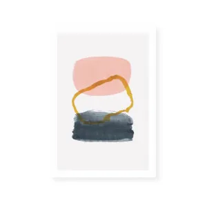 Navy & Peach II by ARTHOUSEco, a Prints for sale on Style Sourcebook
