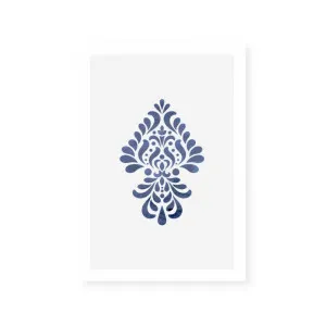 Navy Baroque I by ARTHOUSEco, a Prints for sale on Style Sourcebook
