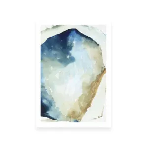 Shapes of Blue Watercolor II by ARTHOUSEco Luxe, a Prints for sale on Style Sourcebook