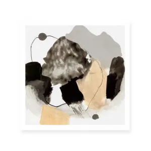 Black and Gray Blobs by ARTHOUSEco Luxe, a Prints for sale on Style Sourcebook