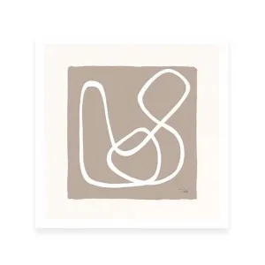 Lines And Curves on Greige II by ARTHOUSEco Luxe, a Prints for sale on Style Sourcebook